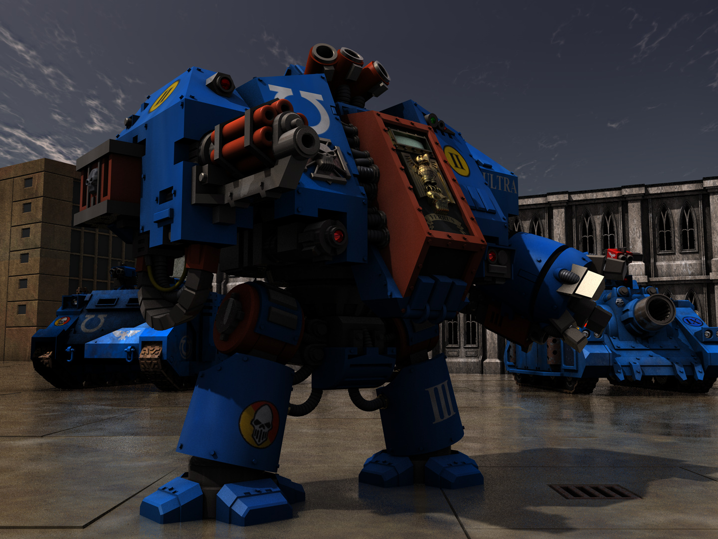 Ultramarines Dreadnought