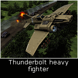 Thunderbolt heavy fighter