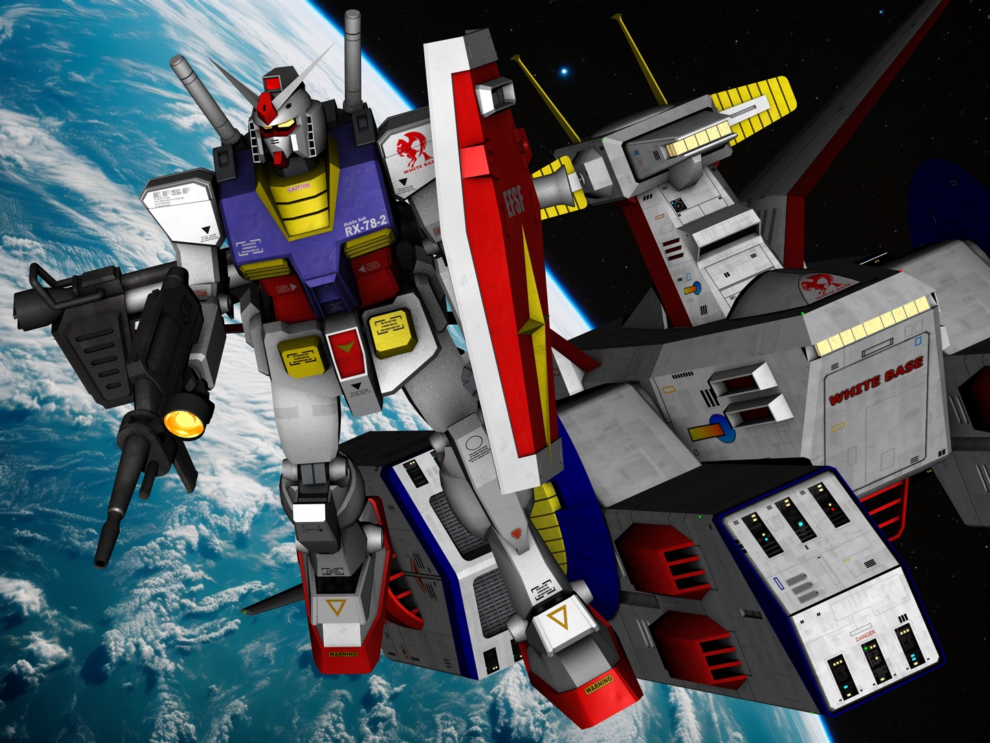 Gundam & Whitebase