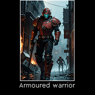 Armoured warrior