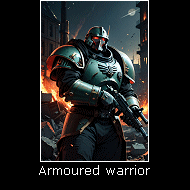 Armoured warrior