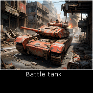 Battle tank