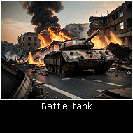 Battle tank