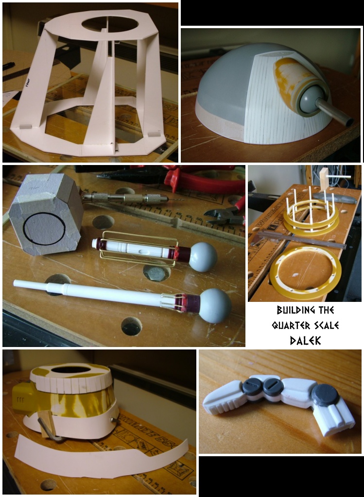 Building the quarter scale Dalek