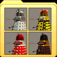 Type 6 Dalek - click to download Poser file