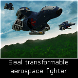 Seal transformable aerospace fighter
